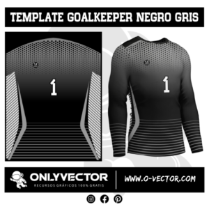only vector goalkeeper mockup » sport puntillizmo
