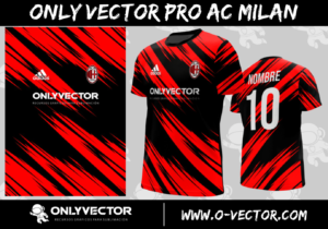 only vector pro ac milan mockup 1 » sport puntillizmo
