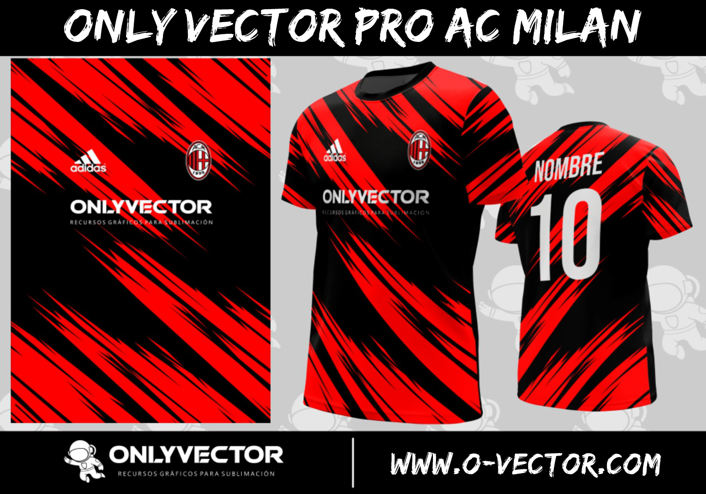 Ac Milan Text Vector Only vector pro Ac Milan » o-vector