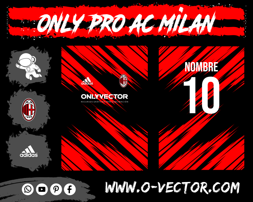 only-vector-pro-ac-milan-post