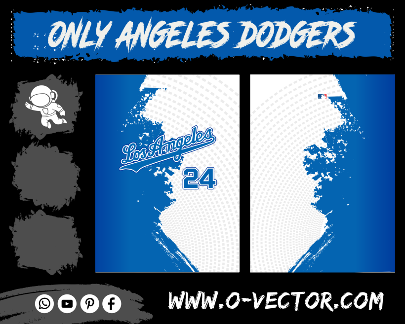 only_angels_dodgers_template_onlyvector